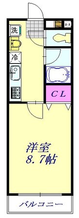 プレステージ24の物件間取画像